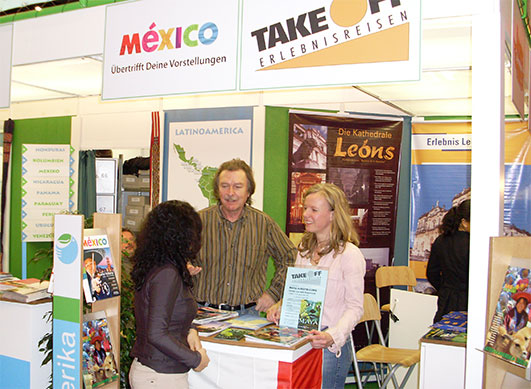 Takeoff Reisen Messestand